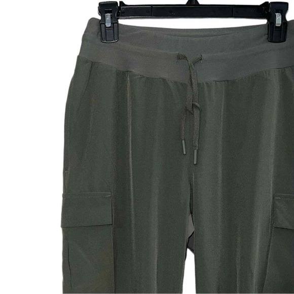 Mondetta Outdoor Project Cargo Joggers Women Small Olive Green Stretch Utility - Picture 4 of 7